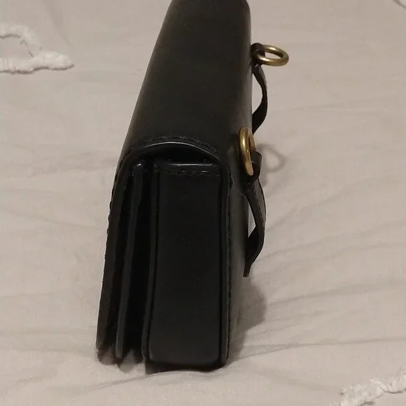 COACH SADDLE BELT BAG in supple black leather - Picture 3 of 16